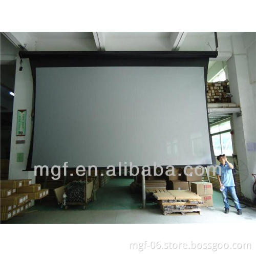 Electric Tab-tension Large Projection Screen